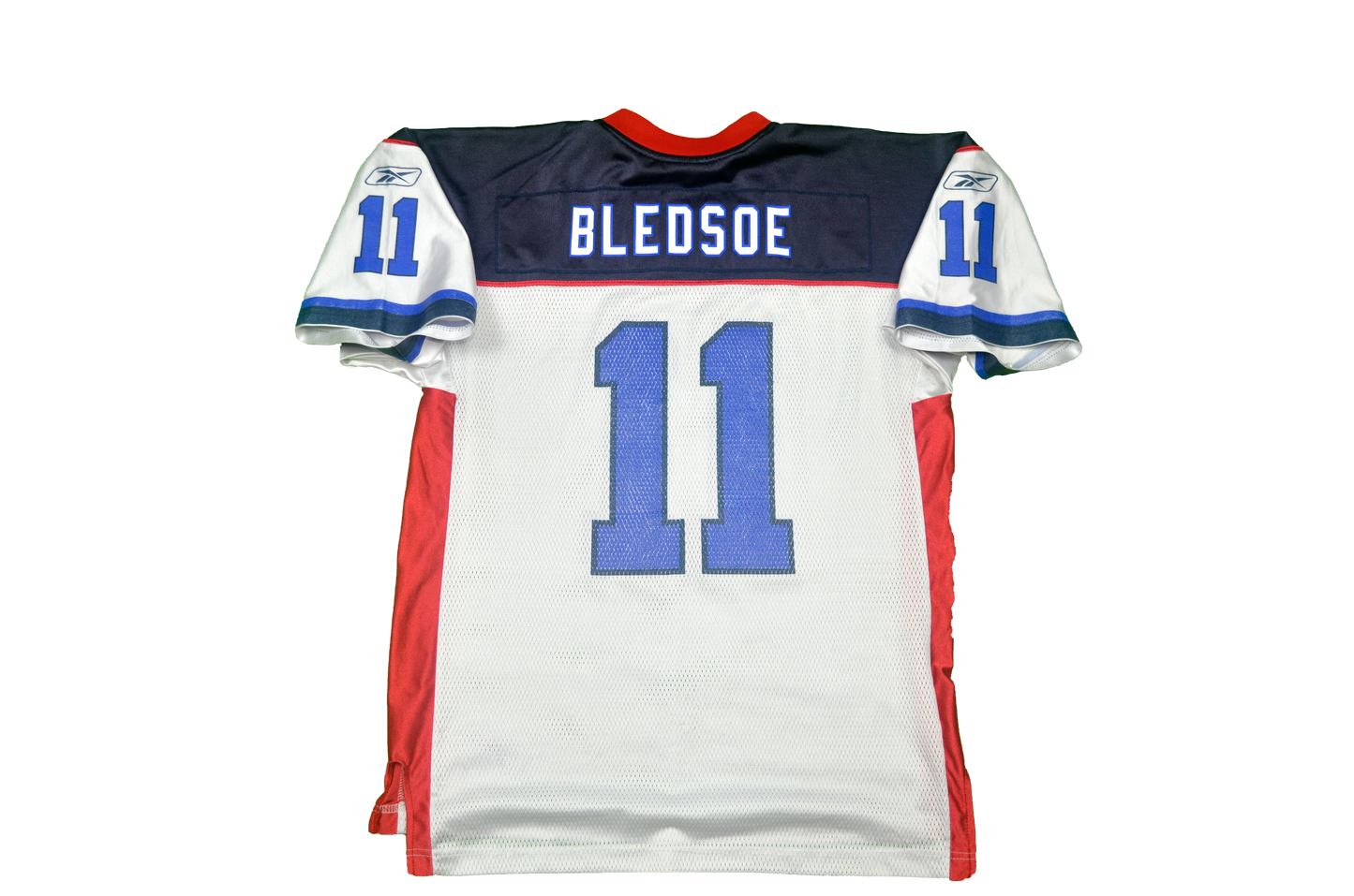 2002-04 BUFFALO BILLS BLEDSOE #11 REEBOK ON FIELD JERSEY (AWAY) M